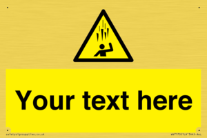 Custom Falling Ice sign